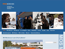 Tablet Screenshot of mos-muenchen.de